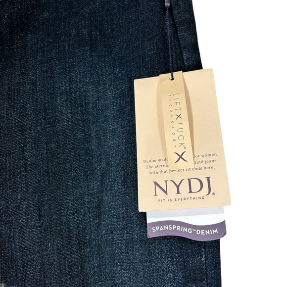 NYDJ Spanspring Pull-On Slim Bootcut Jeans-Kenzie Women's Size Small NEW - Picture 6 of 14
